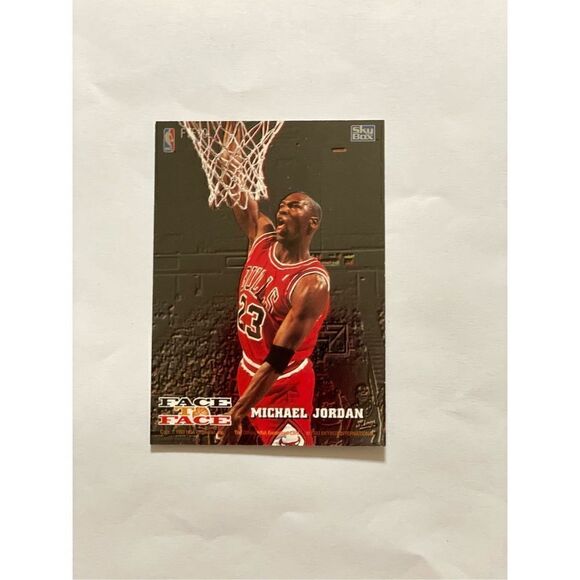 1993 Skybox michael jordan face to face - Picture 1 of 6
